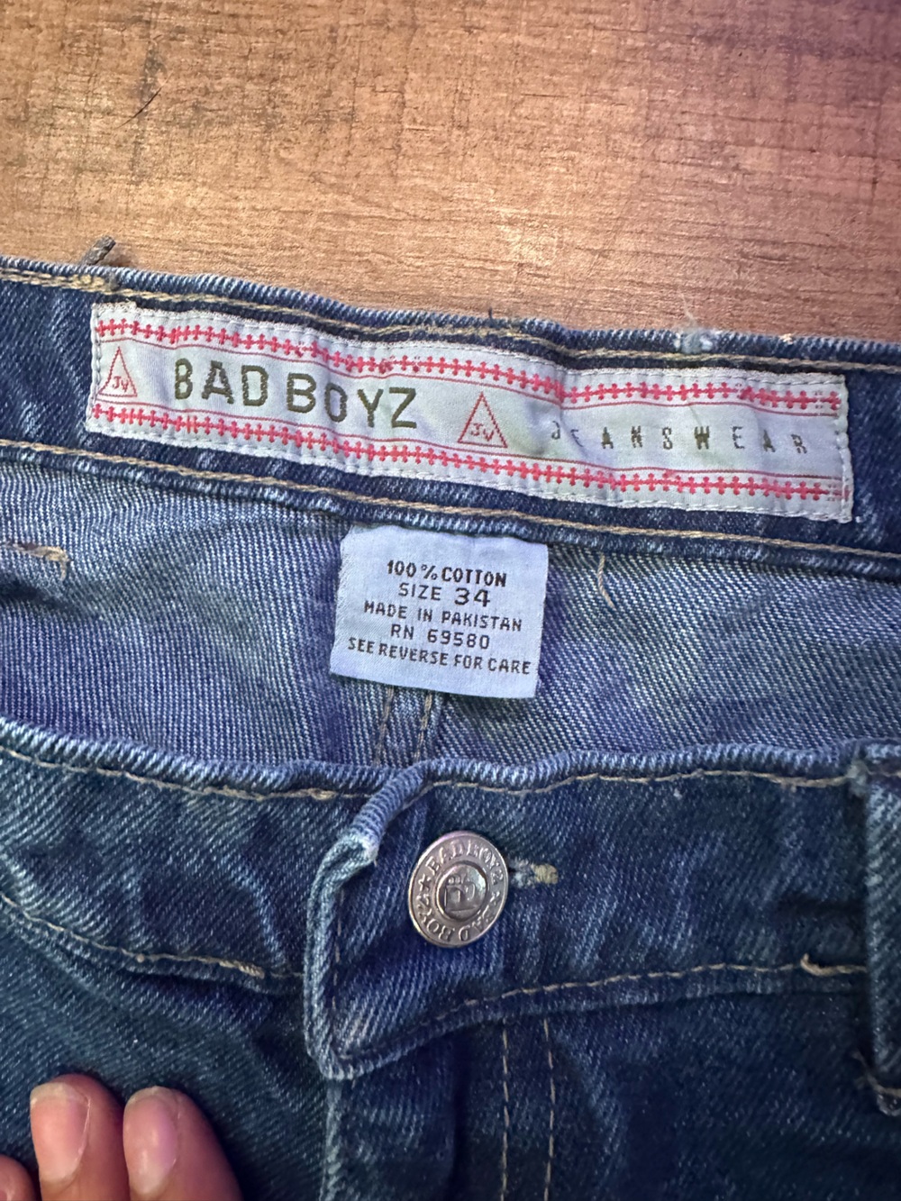 Vintage 90s/Y2K Bad Boyz Baggy Carpenter
Jeans - Picture 8 of 8